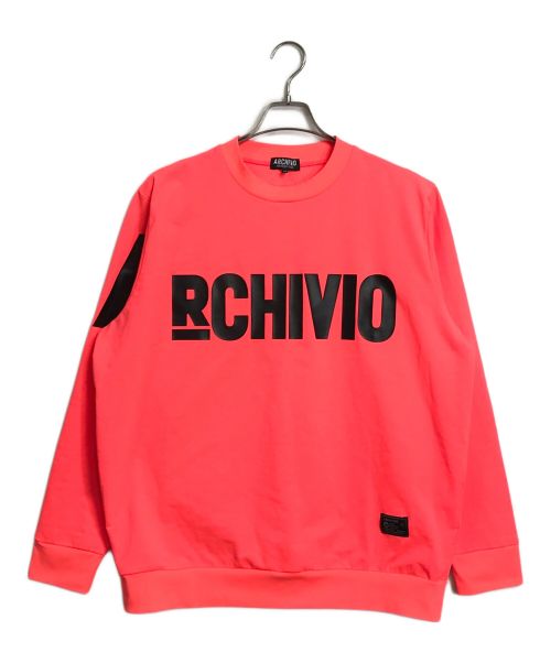 archivio（アルチビオ）archivio (アルチビオ) UV速乾スウェットプルオーバー ピンク サイズ:50の古着・服飾アイテム