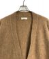 unfil (アンフィル) stretch superkid mohair cardigan モヘアカーディガン　日本製 ベージュ サイズ:5：12000円