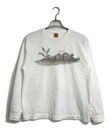 HUMAN MADE（ヒューマンメイド）の古着「Graphic L/S T-Shirt」｜ホワイト