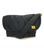 PORTER×BEAMSポーター×ビームス）の古着「MESSENGER BAG メッセンジャーバッグ　ショルダーバッグ　35周年」｜ブラック×イエロー