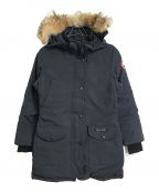 CANADA GOOSEカナダグース）の古着「TRILLIUM PARKA  ダウンジャケット　ダウンコート　サザビーリーグ代理店タグ付」｜ネイビー