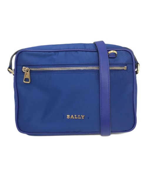 BALLY（バリー）BALLY (バリー) ナイロンショルダーバッグ ブルー サイズ:実寸参照の古着・服飾アイテム