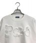 POLO RALPH LAUREN (ポロ・ラルフローレン) Rope-Logo French Terry Sweatshirt ロープロゴスウェット ホワイト サイズ:実寸参照：8000円