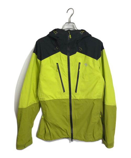 MOUNTAIN HARD WEAR（マウンテンハードウェア）MOUNTAIN HARD WEAR (マウンテンハードウェア) サイクロンジャケット イエロー×グレー サイズ:Sの古着・服飾アイテム