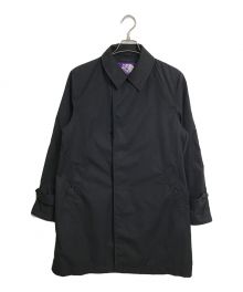 THE NORTHFACE PURPLELABEL（ザ・ノースフェイス パープルレーベル）の古着「65/35 Soutien Collar Coat ステンカラーコート」｜ブラック