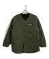 GRIP SWANY（グリップスワニー）の古着「キルティングジャケット Reversible Quilt JKT Olive」｜オリーブ