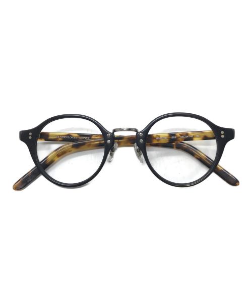 OLIVER PEOPLES（オリバーピープルズ）OLIVER PEOPLES (オリバーピープルズ) 眼鏡 セルフフレーム 伊達眼鏡 サイズ:45□24の古着・服飾アイテム