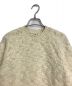 AURALEE (オーラリー) WOOL SLUB KNIT P/O スラブヤーンニット アイボリー サイズ:1：13000円