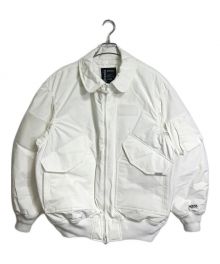 PHENIX×FREAK'S STORE（フェニックス×フリークスストア）の古着「別注 GORE-TEX DOWN Flight Jacket」｜ホワイト