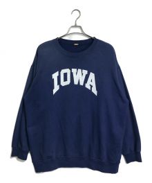 DEUXIEME CLASSE（ドゥーズィエム クラス）の古着「IOWA Vintage スウェット ダメージ加工 スウェット IOWA」｜ネイビー