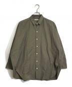 Plageプラージュ）の古着「Soft Oxford Long シャツ」｜オリーブ