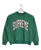 SUPREMEシュプリーム）の古着「Inside Out Crewneck インサイドアウトクルーネック　スウェット　23AW」｜グリーン