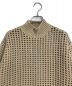 AURALEE (オーラリー) WOOL FELT YARN MESH KNIT MOCK NECK LONG PULLOVER ベージュ サイズ:1：25000円