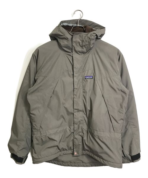 Patagonia（パタゴニア）Patagonia (パタゴニア) インファーノジャケット グレー 内ボア　アウトドア グレー×ブラウン サイズ:Sの古着・服飾アイテム