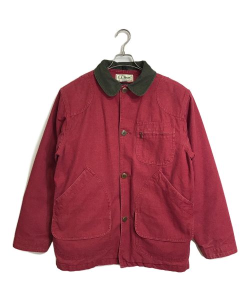 L.L.Bean（エルエルビーン）L.L.Bean (エルエルビーン) 【古着】ライナー付ハンティングジャケット　80's  80年代　USA製 レッド×グリーン サイズ:Sの古着・服飾アイテム