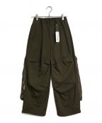 CONVERSE TOKYOコンバーストウキョウ）の古着「MILITARY WIDE CARGO PANTS」｜オリーブ