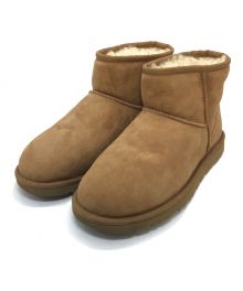 UGG（アグ）の古着「ムートンブーツ W CLASSIC MINI」｜ブラウン