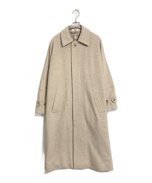 AURALEE（オーラリー）AURALEE (オーラリー) Ron Herman (ロンハーマン) CASHMERE WOOL MOSSER BIG COAT ベージュの古着・服飾アイテム