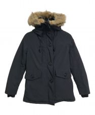 CANADA GOOSE (カナダグース) ダウンコート/CHARLOTTE PARKA シャーロット ネイビー サイズ:S