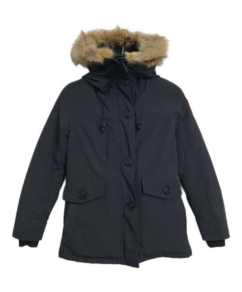 CANADA GOOSE（カナダグース）CANADA GOOSE (カナダグース) ダウンコート/CHARLOTTE PARKA シャーロット ネイビー サイズ:Sの古着・服飾アイテム