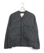 OAMCオーエーエムシー）の古着「Combat Liner Quilting Jacket/キルティングジャケット」｜ブラック