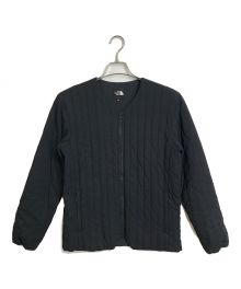 THE NORTH FACE（ザ ノース フェイス）の古着「中綿ジャケット　TRANSIT Cardigan  トランジットカーディガン　アウトドア　スポーツ」｜ブラック