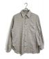 MATSUFUJI（マツフジ）の古着「Flannel Check Utility Oversize Shirt」｜ベージュ