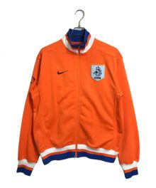 NIKE（ナイキ）の古着「オランダ代表 KNVBワッペン トラック ジャケット」｜オレンジ