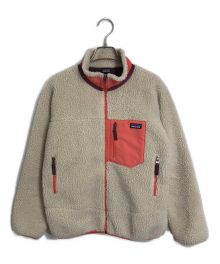 Patagonia（パタゴニア）の古着「RETRO-X」｜ベージュ×ピンク