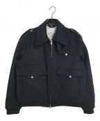 SUGARHILLシュガーヒル）の古着「WOOL MELTON HEAVY JACKET」｜ブラック