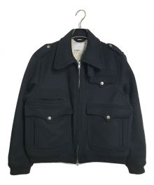 SUGARHILL（シュガーヒル）の古着「WOOL MELTON HEAVY JACKET」｜ブラック