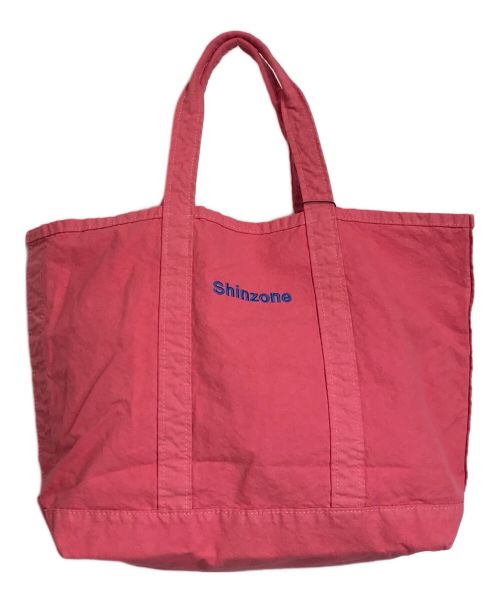 Shinzone（シンゾーン）Shinzone (シンゾーン) トートバッグ TOTE ピンク サイズ:実寸参照の古着・服飾アイテム