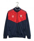 adidasアディダス）の古着「アーセナルFC GUNNERS トラックジャケット」｜ネイビー×レッド