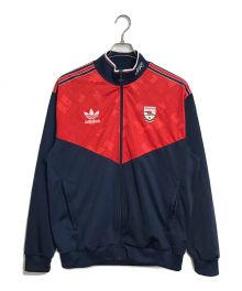 adidas（アディダス）の古着「アーセナルFC GUNNERS トラックジャケット」｜ネイビー×レッド