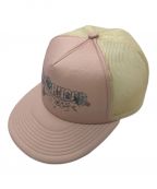 NEIGHBORHOOD×Dr Wooネイバーフッド×ドクターウー）の古着「MESH CAP メッシュ キャップ」｜ピンク