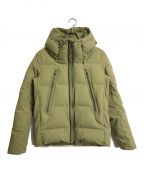 DESCENTE ALLTERRAINデザイント オルテライン）の古着「MOUNTAINEER マウンテニア ダウンジャケット　アウター　水沢ダウン」｜オリーブ Olive Shade