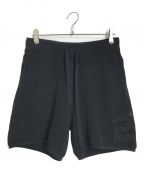 AMIRIアミリ）の古着「MA LOGO MESH SHORTS MA ロゴ メッシュショーツ ハーフパンツ　24SS」｜ブラック