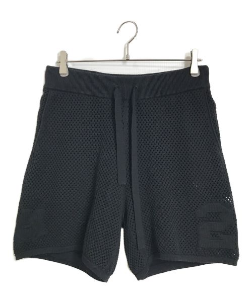 AMIRI（アミリ）AMIRI (アミリ) MA LOGO MESH SHORTS MA ロゴ メッシュショーツ ハーフパンツ　24SS ブラック サイズ:Lの古着・服飾アイテム