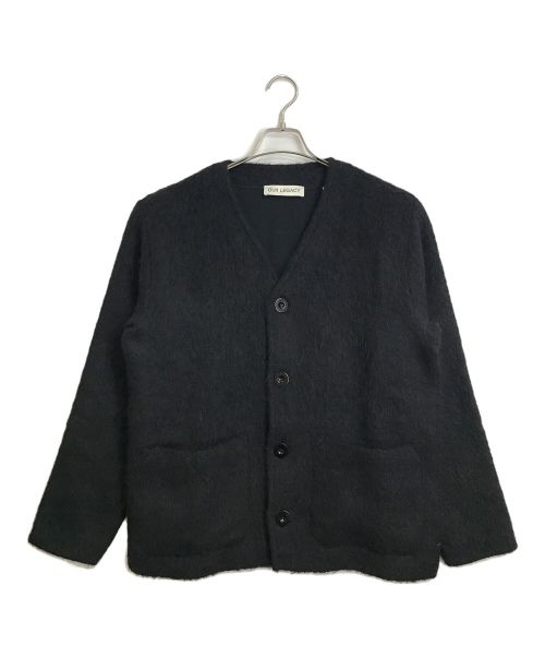 OUR LEGACY（アワーレガシー）OUR LEGACY (アワーレガシー) Mohair Cardigan  ボタンカーディガン　シャギーニットカーディガン ブラック サイズ:44の古着・服飾アイテム