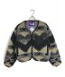 THE NORTHFACE PURPLELABEL（ザ・ノースフェイス パープルレーベル）の古着「Wool Boa WINDSTOPPER Field Cardigan 23ＡＷ ネイティブボアカーディガン」｜オリーブ