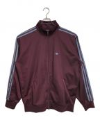 adidasアディダス）の古着「BECKENBAUER TRACKTOP トラックジャケット（ジェンダーニュートラル）　ジャージ　ライトアウター」｜マルーン