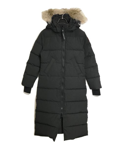 CANADA GOOSE（カナダグース）CANADA GOOSE (カナダグース) MYSTIQUE PARKA FUSION FITダウンコート ブラック サイズ:Sの古着・服飾アイテム