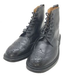 Tricker's（トリッカーズ）の古着「レースアップブーツ」｜ブラック