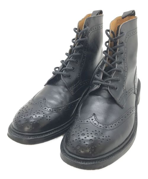 Tricker's（トリッカーズ）Tricker's (トリッカーズ) レースアップブーツ ブラック サイズ:6の古着・服飾アイテム