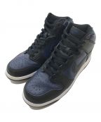 NIKE×FRAGMENT DESIGNナイキ×フラグメントデザイン）の古着「ハイカットスニーカー　DUNK HI MIDNINGHT NAVY ダンクハイ」｜ネイビー