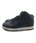 NIKE (ナイキ) FRAGMENT DESIGN (フラグメントデザイン) ハイカットスニーカー　DUNK HI MIDNINGHT NAVY ダンクハイ ネイビー サイズ:28.5cm：7000円