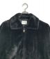 MONKEY TIME (モンキータイム) FAUX FUR ZIP BLSN ブルゾン ファージャケット ブラック サイズ:L：6000円