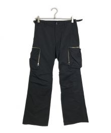 BEAMS×Vaporize（ビームス×ヴェイパライズ）の古着「Cargo Flare Pants」｜ブラック