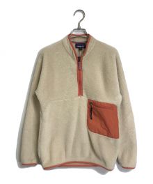 Patagonia（パタゴニア）の古着「ウィメンズ・リツール・1/2ジップ・プルオーバー」｜アイボリー