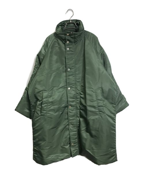 upper hights（アッパーハイツ）upper hights (アッパーハイツ) 中綿コート/THE U－BENCH グリーン サイズ:1の古着・服飾アイテム